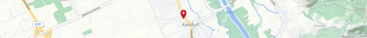 Map representation of the location for Apotheke Kalsdorf in 8401 Kalsdorf bei Graz